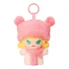 Pop Mart Pop Bean Fluffy And Cozy Plush Pendant 'molly Snug Knit Hat' In Multi
