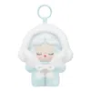 Pop Mart Pop Bean Fluffy And Cozy Plush Pendant 'skullpanda Fuzzy Snowman' Secret Edition In Multi