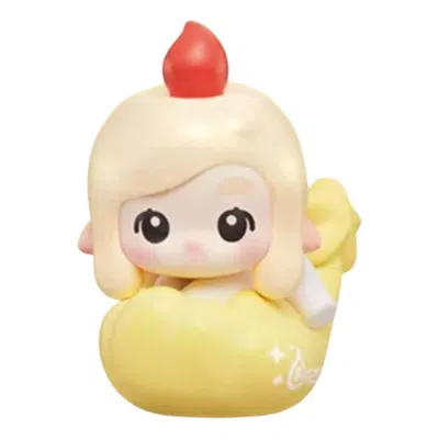 Pop Mart Pop Bean Goodnight, Night Sky Series Figure 'chaka Lie On Shooting Stars' In Brown