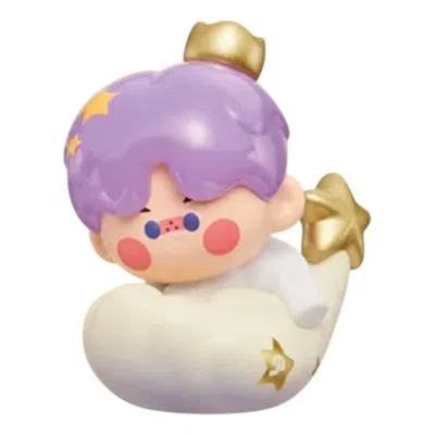 Pop Mart Pop Bean Goodnight, Night Sky Series Figure 'pino Jelly Lie On Shooting Stars' In Multi