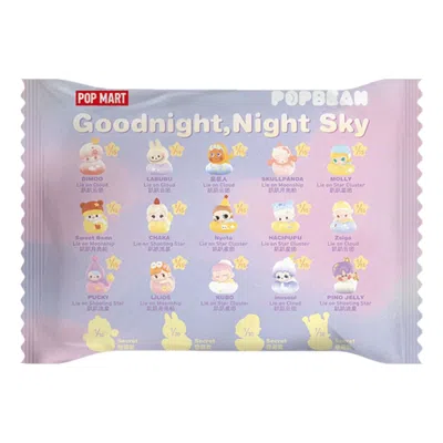 Pop Mart Pop Bean Goodnight, Night Sky Series Figure Sealed Pack (1 Blind Pack) In Multi