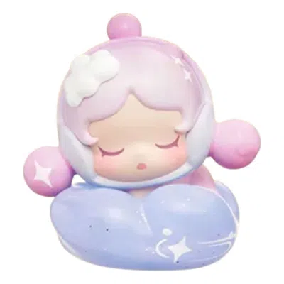 Pop Mart Pop Bean Goodnight, Night Sky Series Figure 'skullpanda Psychedelic Nebula' Secert Edition In Multi