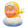 Pop Mart Pop Bean Goodnight, Night Sky Series Figure 'twinkle Twinkle Lie On Cloud' In Brown