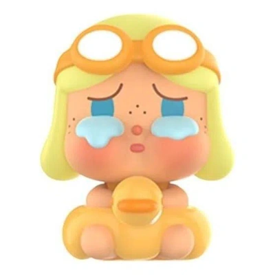 Pop Mart Pop Bean Island Vacation Series Fridge Magnet 'crybaby Sunbathing' In Multi