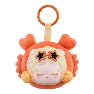 Pop Mart Pop Bean Island Vacation Series Mini Plush Pendant 'skullpanda Ocean Breeze' Limited Editio In Brown