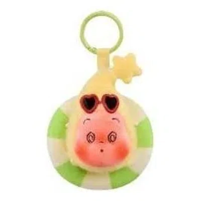 Pop Mart Pop Bean Island Vacation Series Mini Plush Pendant 'twinkle Twinkle Sailing' In Multi