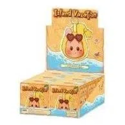 Pop Mart Pop Bean Island Vacation Series Multi-functional Lanyard Sealed Case (6 Blind Boxes) In Pattern