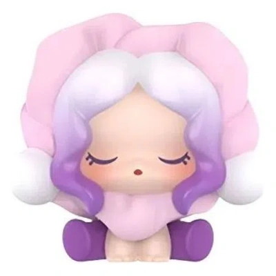 Pop Mart Pop Bean Skullpanda Petals In Four Acts Series 'the Budding Fable' In Purple