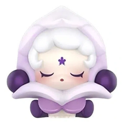 Pop Mart Pop Bean Skullpanda Petals In Four Acts Series 'the Burning Gloom' In Purple