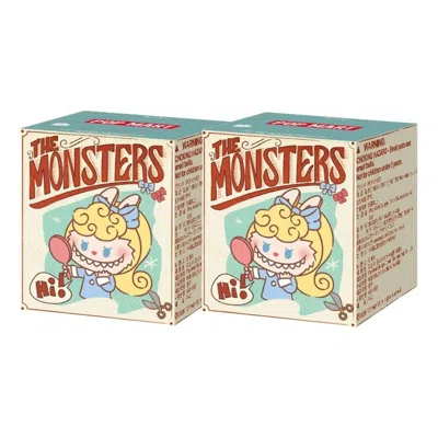 Pop Mart Pop Bean The Monsters Labubu Hair Salon Series Sealed Case (2 Blind Boxes) In Multi