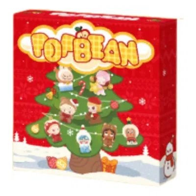 Pop Mart Pop Bean Winter Romance Series Box Set (1 Blind Box Set) In Red