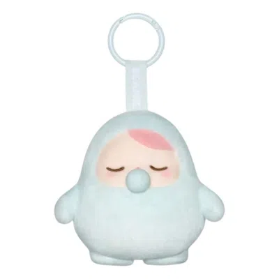 Pop Mart Pucky Beanie Bubble Up Plush Pendant 'sleepy Bubble' In Blue