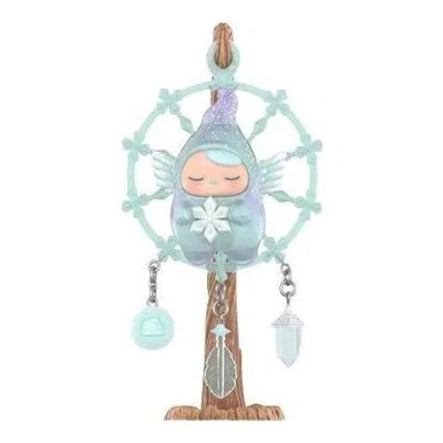 Pop Mart Pucky Dreamy Wishes Series Figures 'innocence Of Snowflake' In Blue