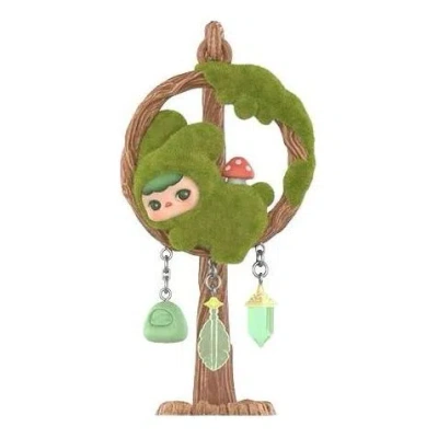 Pop Mart Pucky Dreamy Wishes Series Figures 'vitality Of The Rabbit' In Green