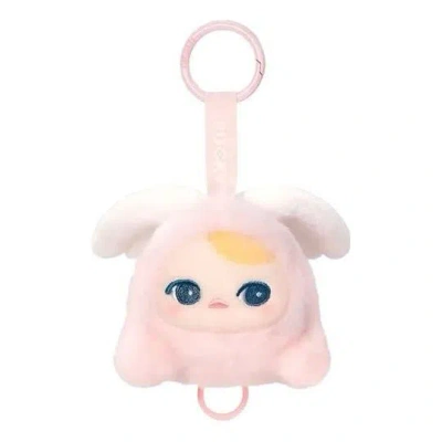 Pop Mart Pucky Flying Babies Series Plush Pendant 'cupid Baby' In Pink