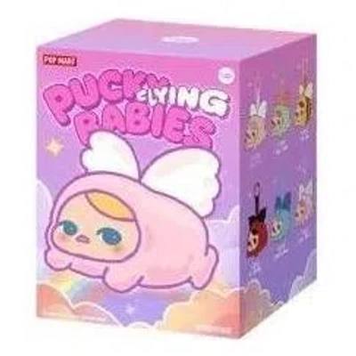 Pop Mart Pucky Flying Babies Series Plush Pendant Sealed Case (1 Blind Box) In Multi