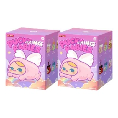 Pop Mart Pucky Flying Babies Series Plush Pendant Sealed Case (2 Blind Boxes) In Multi