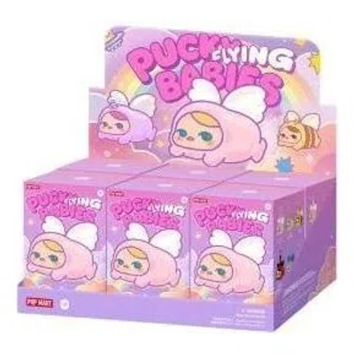 Pop Mart Pucky Flying Babies Series Plush Pendant Sealed Case (6 Blind Boxes) In Multi