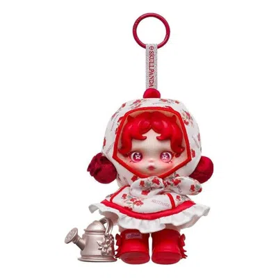 Pop Mart Skullpanda Amid Flowers Plush Doll Pendant In Multi