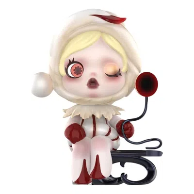 Pop Mart Skullpanda Image Of Reality 'the Duality White' In Multi