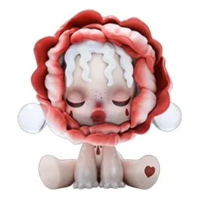 Pop Mart Skullpanda Jungle Castle 'blood Rose' In Multi