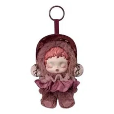 Pop Mart Skullpanda L'impressionnisme Plush Doll 'blossom' In Brown