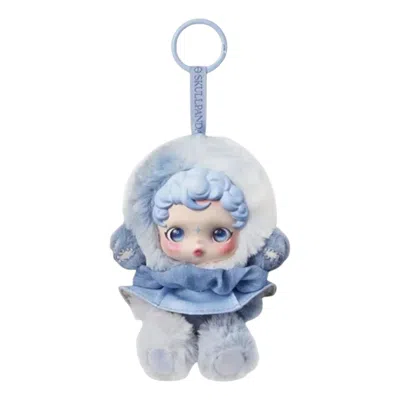 Pop Mart Skullpanda L'impressionnisme Plush Doll 'dew' In Blue