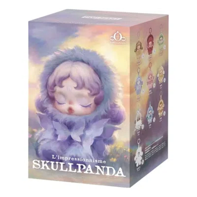 Pop Mart Skullpanda L'impressionnisme Plush Doll Sealed Case (1 Blind Box) In Multi