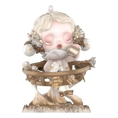 Pop Mart Skullpanda Petals In Four Acts Series Figures 'chronos' Gardener' Secret Edition In Metallic