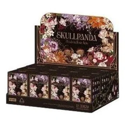Pop Mart Skullpanda Petals In Four Acts Series Figures Sealed Case (12 Blind Boxes) In Multi