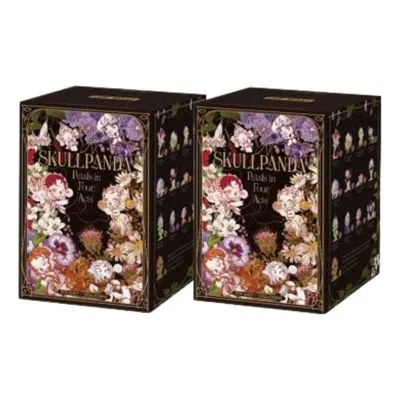 Pop Mart Skullpanda Petals In Four Acts Series Figures Sealed Case (2 Blind Boxes) In Multi