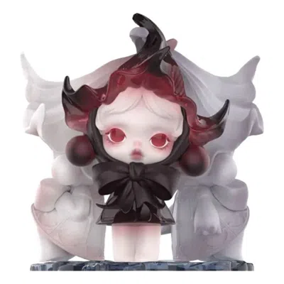 Pop Mart Skullpanda Petals In Four Acts Series Figures 'the Threefold Requiem' In Multi