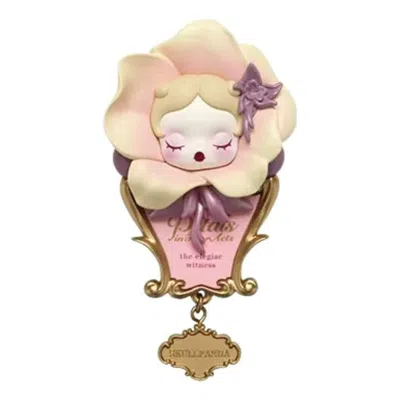 Pop Mart Skullpanda Petals In Four Acts Series Fridge Magnet 'the Elegaic Witness' In Multi