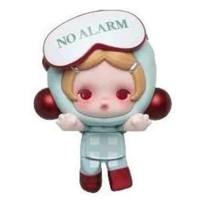Pop Mart Skullpanda Pop Attach Θ Skullpanda Off Mode Series 'hit Snooze' In Multi-color