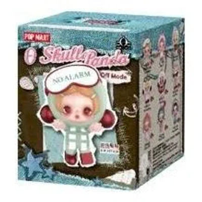 Pop Mart Skullpanda Pop Attach Θ Skullpanda Off Mode Series Sealed Case (1 Blind Box) In Multi-color