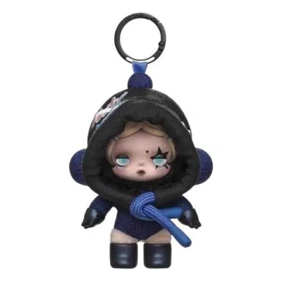 Pop Mart Skullpanda Θ Skullpanda Off Mode Series Plush Doll Pendant 'low Battery' In Multi