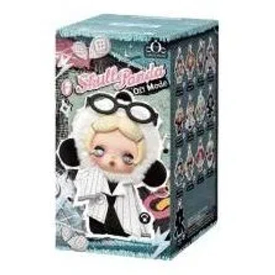 Pop Mart Skullpanda Θ Skullpanda Off Mode Series Plush Doll Pendant Sealed Case (1 Blind Box) In Multi-color