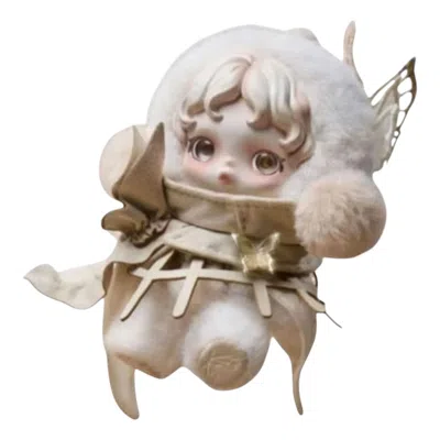 Pop Mart Skullpanda Surrounding And Trapped Hang Card In Neutral