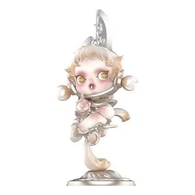 Pop Mart Skullpanda The Feast Begins Series Figure 'the Dinner Knife' In Multi