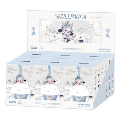 Pop Mart Skullpanda The Feast Begins Series Fragrance Pendant Sealed Cases (6 Blind Boxes) In Multi