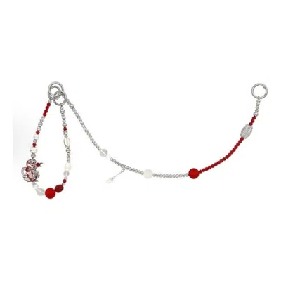 Pop Mart Skullpanda The Feast Begins Series Multifunctional Pendant 'the Silver Claret Jug'