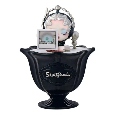 Pop Mart Skullpanda The Feast Begins Series Scented Candle 'fine Dining' Serect Edition In Black