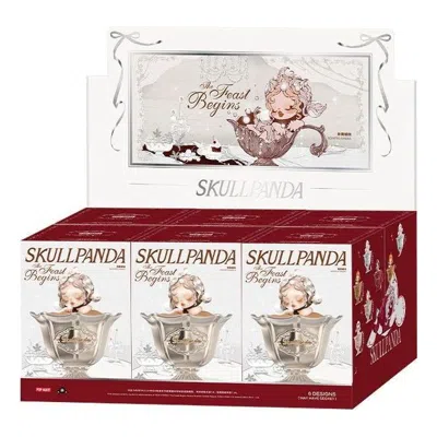 Pop Mart Skullpanda The Feast Begins Series Scented Candle Sealed Cases (6 Blind Boxes) In Multi