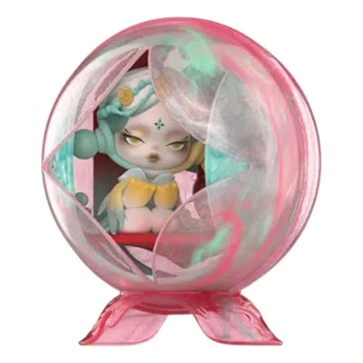 Pop Mart Skullpanda The Mirage Figures 'the Ghanta' In Blue