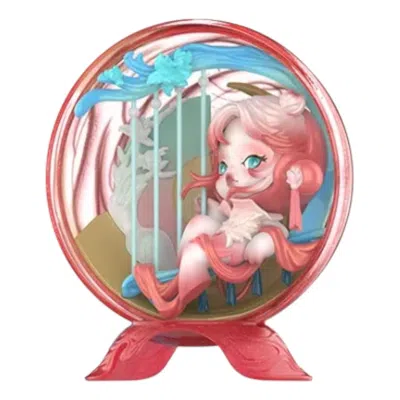 Pop Mart Skullpanda The Mirage Figures 'the Konghou' In Multi