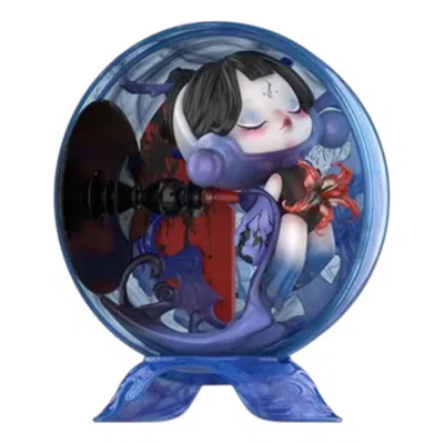 Pop Mart Skullpanda The Mirage Figures 'the Pricket' In Blue
