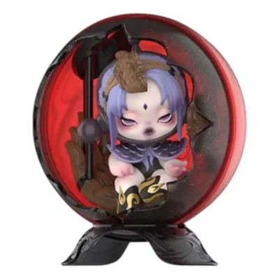 Pop Mart Skullpanda The Mirage Figures 'the Puppetry' In Blue