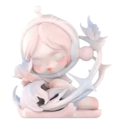 Pop Mart Skullpanda The Paradox Figures 'spin A Cocoon' In Pink