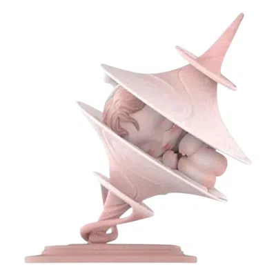 Pop Mart Skullpanda The Paradox Figures 'the Cyclical Path' In Pink