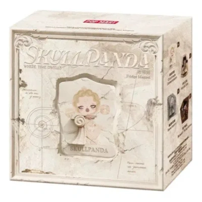 Pop Mart Skullpanda Where Time Dwells Series Fridge Magnet Sealed Case (1 Blind Box) In Neutral
